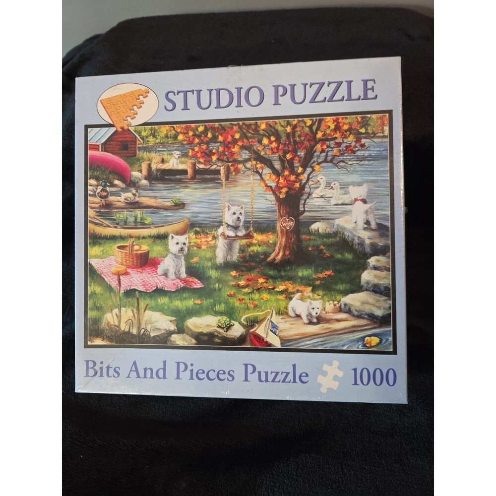Bits And Pieces 1000 Pc Jigsaw Puzzle 20"x27" Brooke Faulder: Autumn Comes Early